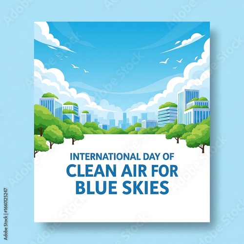 International day of clean air for blue skies celebration