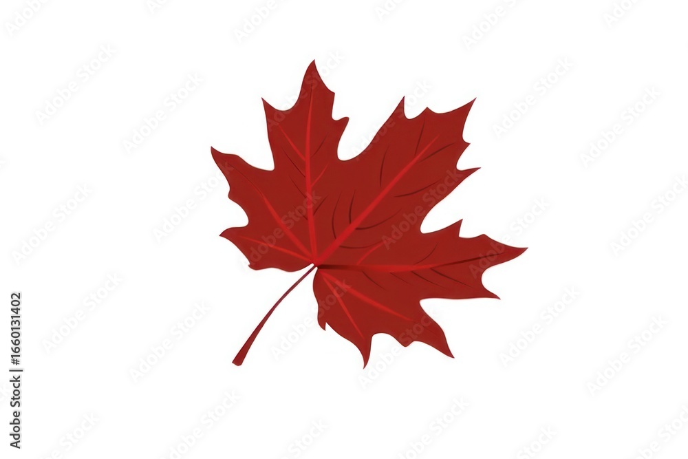 Fototapeta premium Leaves leaf illustration maple.