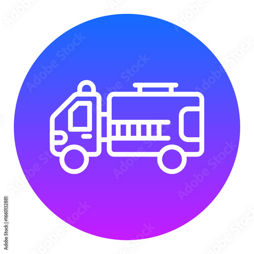Fire Truck Vector Icons
