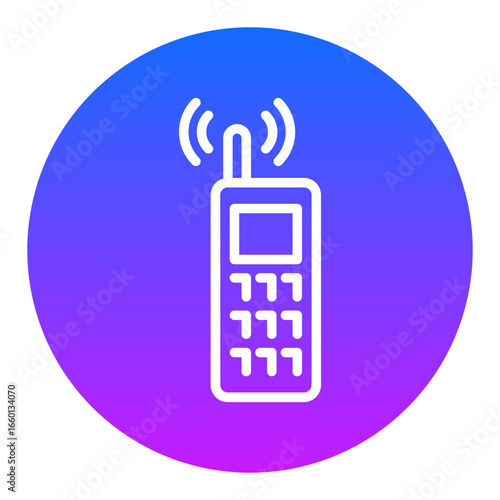 Walkie Talkie Vector Icons