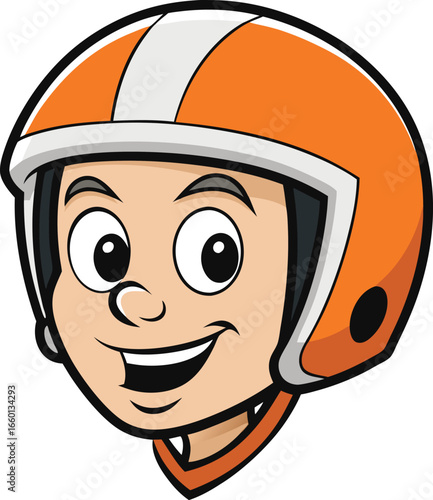 Handdrawn sports helmet silhouettes and helmet icon vector art design on a white