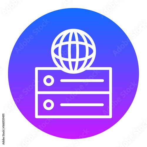 Web Hosting Vector Icons