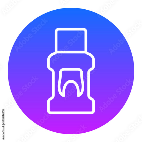 Mouthwash Vector Icons
