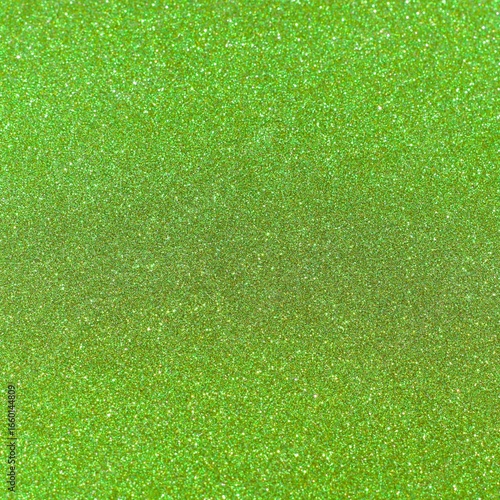 Green glitter bokeh circle glow blurred and blur abstract. Glittering shimmer bright luxury