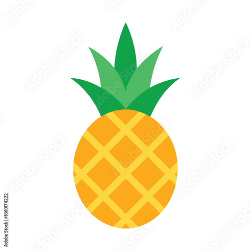 vector illustration of pineapple