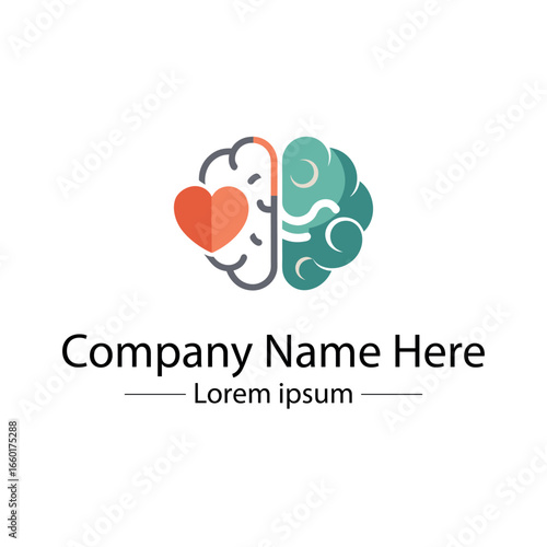 Minimalist Mental Health Logo Design