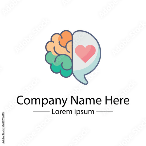 Minimalist Mental Health Logo Design