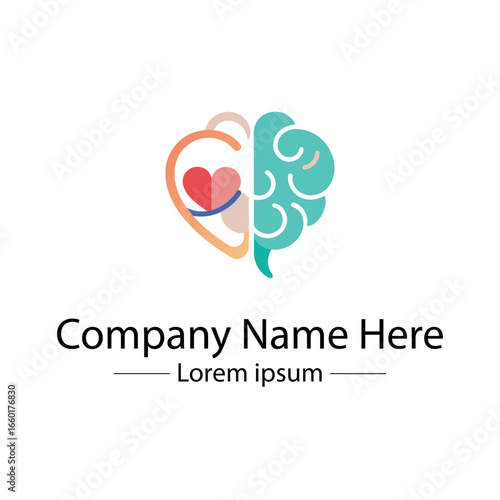 Minimalist Mental Health Logo Design