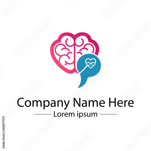 Minimalist Mental Health Logo Design