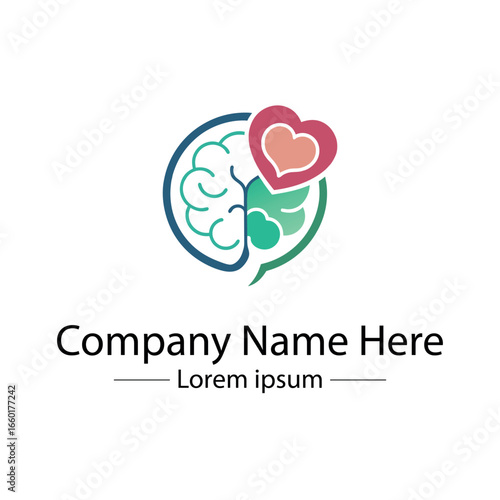 Minimalist Mental Health Logo Design