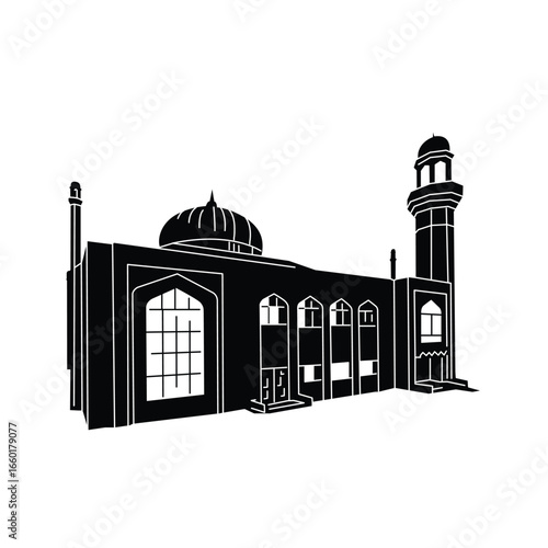 Mosque icon design template