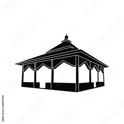 Mosque icon design template
