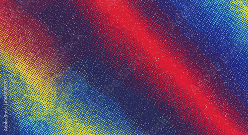 Abstract gradient halftone pattern in vivid colors for a dynamic background