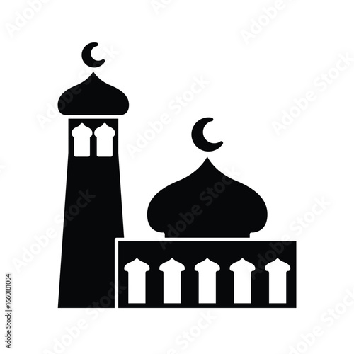 Mosque icon design template