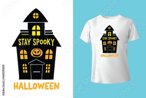 The boo squad - Happy Halloween t-shirt design template
