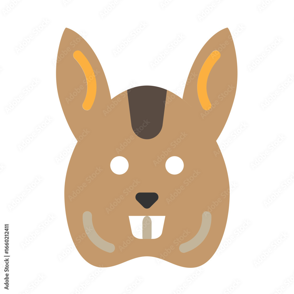 Obraz premium Squirrel Color Icon