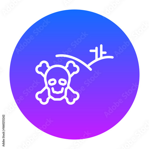Skull Island Vector Icons