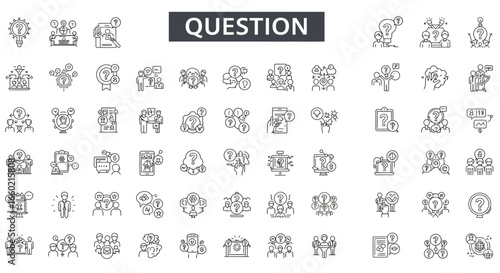 : Problem, confusion, asking and questioning, question mark, survey and more_transparent.svg