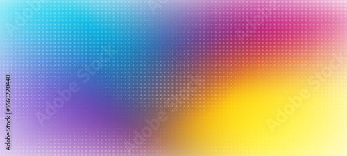 background lilac, purple, violet, magenta, and blue, adorned with various dots. The overall effect is enhanced by a blurred appearance that adds depth to the artwork, Eps 10.