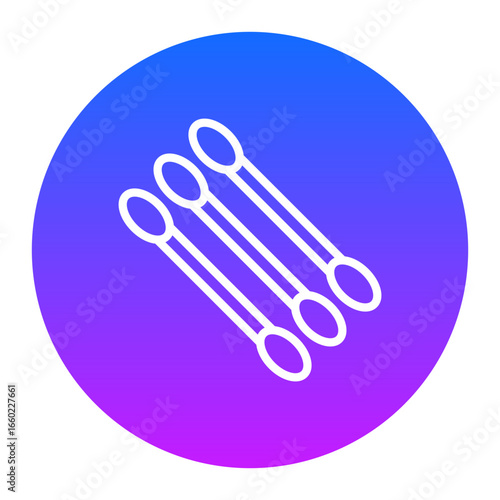 Cotton Swabs Vector Icons
