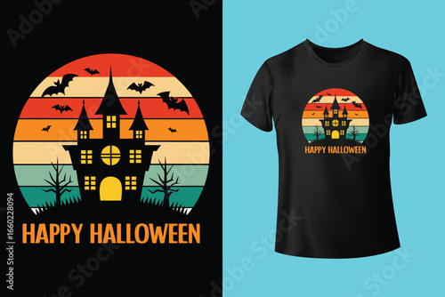 boo boo crew hello ween t-shirt design