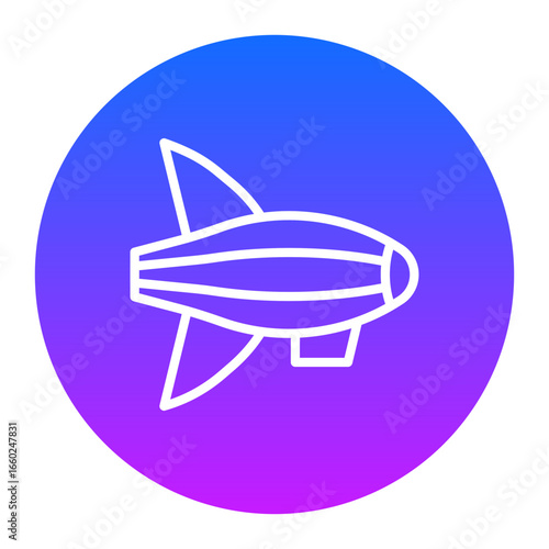 Zeppelin Vector Icons