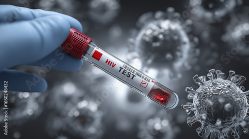 HIV test reveals concern, highlighting significance of medical research, diagnosis, and preventative healthcare initiatives