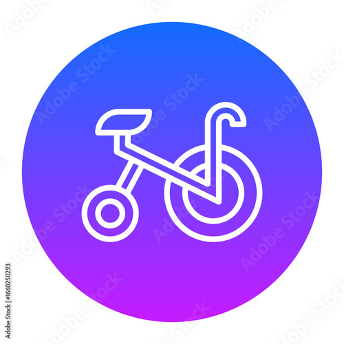 Tricycle Vector Icons