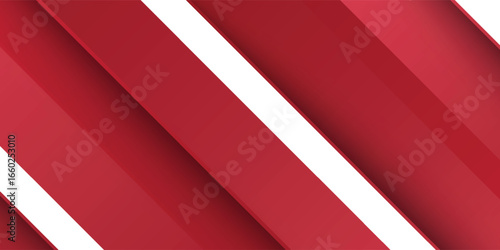 Red abstract wavy presentation background design for business presentation, banner, cover, web, flyer, card, poster, texture, slide, magazine, and powerpoint modern arts design modern white