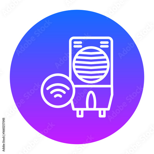 Smart Cooler Vector Icons