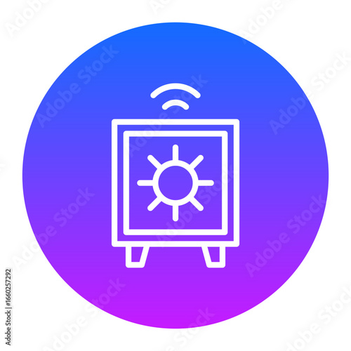 Smart Safebox Vector Icons