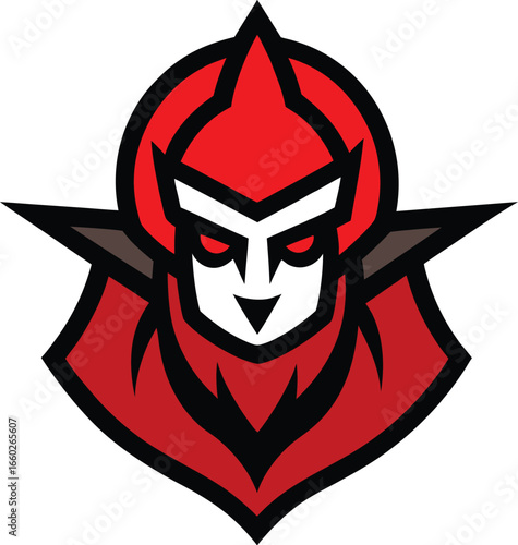 war hammer sport mascot logo icon