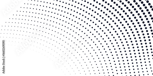 Light gradient halftone dots grunge wide background shape dots Monochrome dotted texture modern seamless modern arts