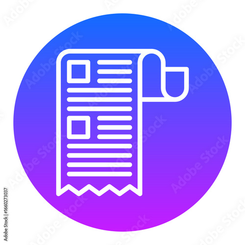 Receipt Vector Icons