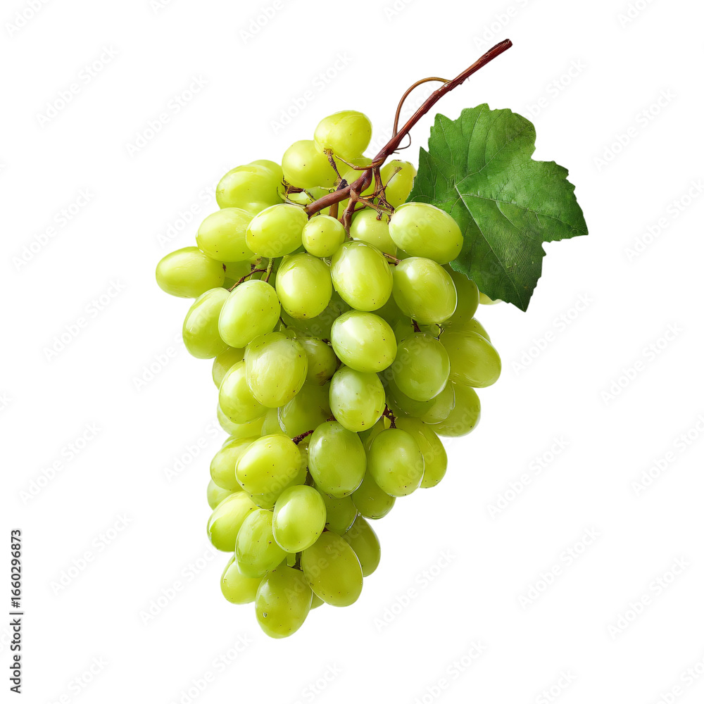 a bunch of green grapes isolated die-cut. a bunch of green grapes isolated die-cut.
