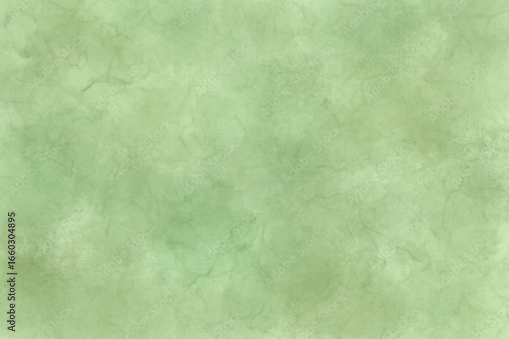 Obraz premium Old Paper Background Pastel Green Watercolor Artistic Abstract Soft Texture.