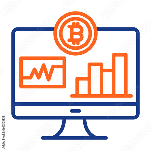 Hash Rate Color Vector Icon
