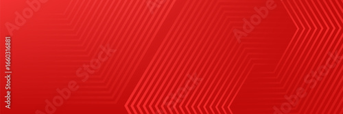Abstract hexagon rendering of red abstract glass background simple