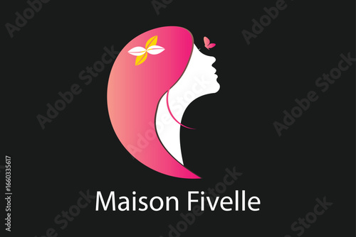 Luxury beauty and fashion logo design ideal for cosmetics, boutique, and modern branding. Elegant, stylish, and ready-to-use logo for premium businesses.