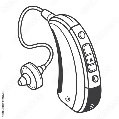 Hearing aid device for improved hearing ability