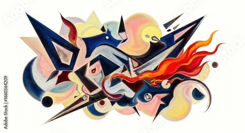 Futuristic Innovation A Cyberpunk Skyline of Technology, AI, and Big Data Analysis in a Modern Digital Transformation