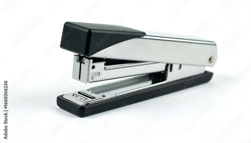 A stapler on a white background A stapler on a white background