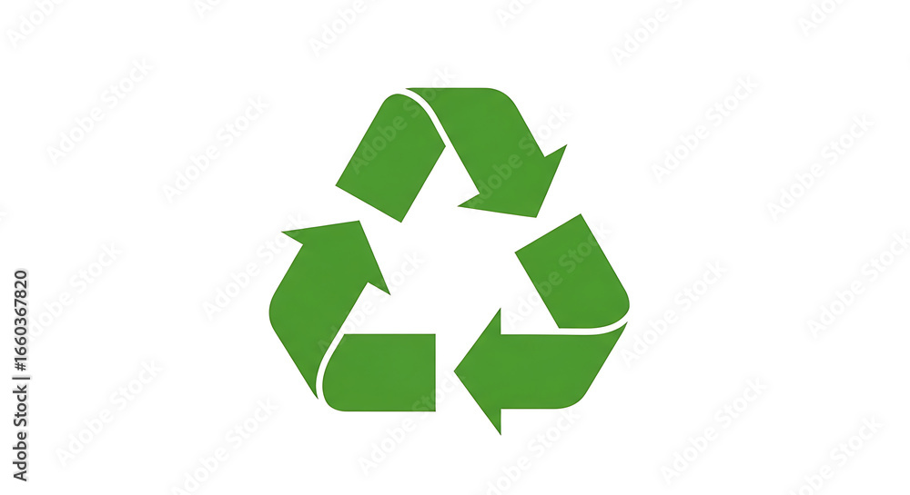 Obraz premium The Universal Symbol of Recycling Understanding the Significance of the Mobius Loop and its Environmental Impact