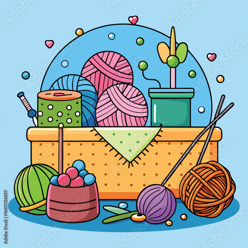 easter card with easter eggs