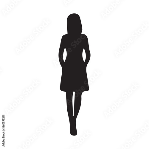 people in different standing and sitting poses women