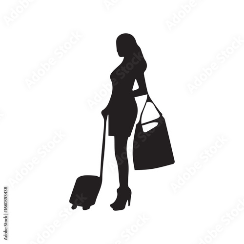 people in different standing and sitting poses women