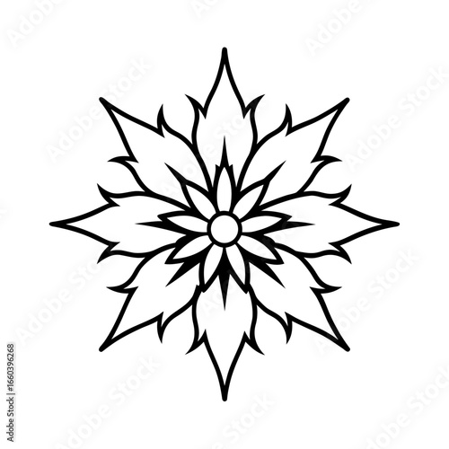  sea flower icon