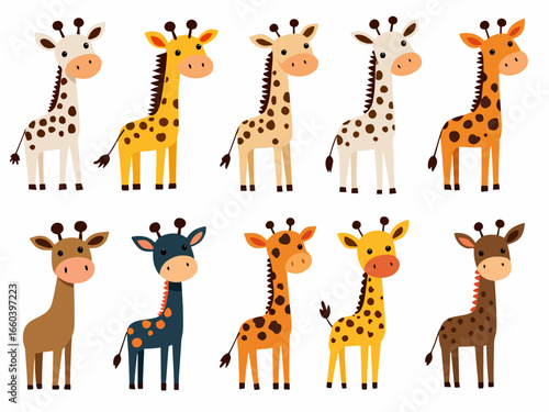 giraffe vector illustration