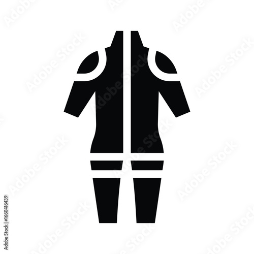  diving suit glyph icon illustration vector graphic.eps
