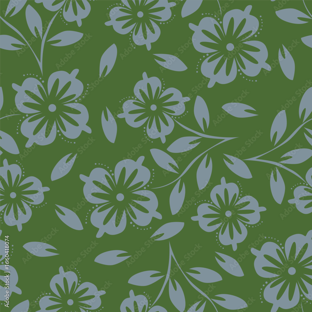 Fototapeta premium seamless floral pattern